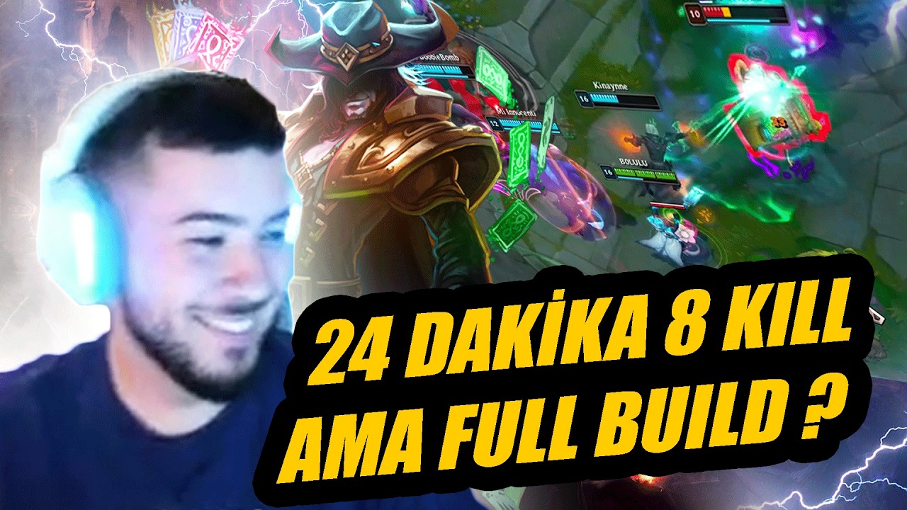 TWISTED FATE GOLD MAKİNASI OLABİLİR * dk 24 full build * | Bolulu