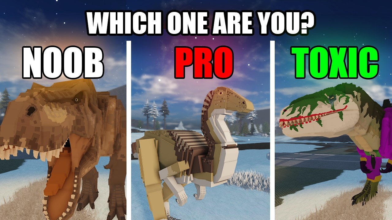 Top 10 Players in Jurassic Blocky (Which one are you? 💀)