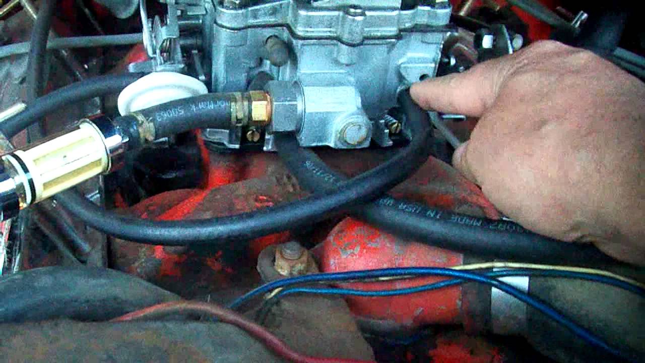 1971 Chevy vacuum lines