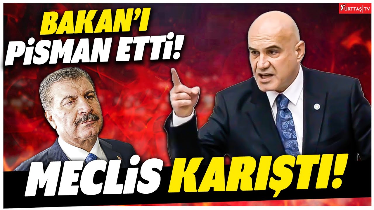 Turhan Çömez Bakan'ı Meclise Geldiğine Pişman Etti! 