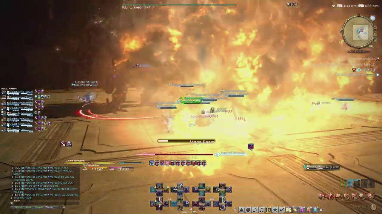 A8S - Blue Mage Dps PoV 6.55