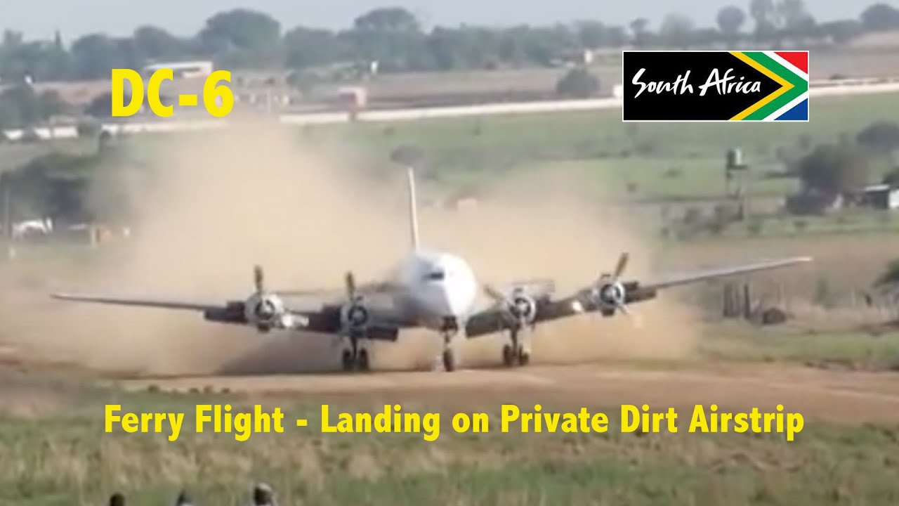DC-6 Ferry Flight