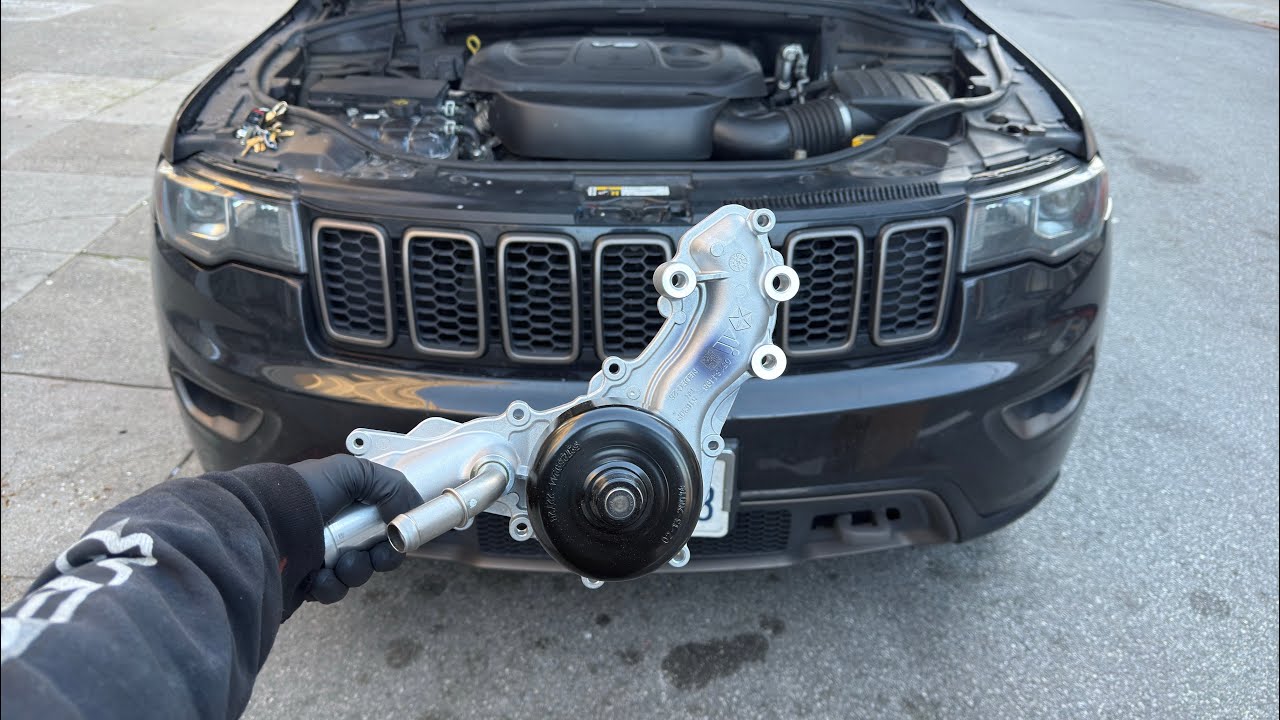 How to replace water pump on 2011– 2021 Jeep Grand Cherokee 3.6L V6￼
