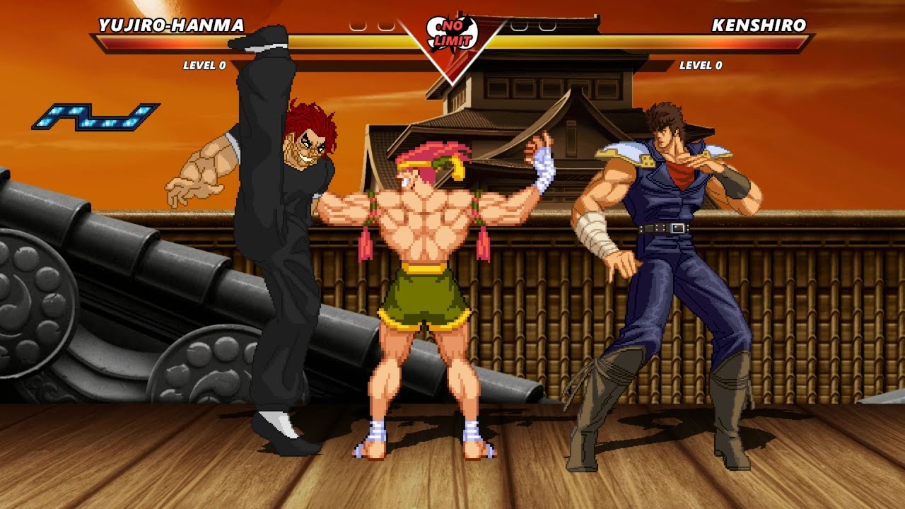YUJIRO HANMA vs KENSHIRO - Highest Level Insane Fight‼️