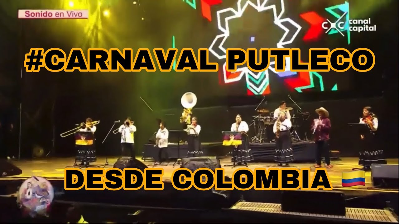 CARNAVAL PUTLECO DESDE COLOMBIA / BANDA MIXE DE OAXACA
