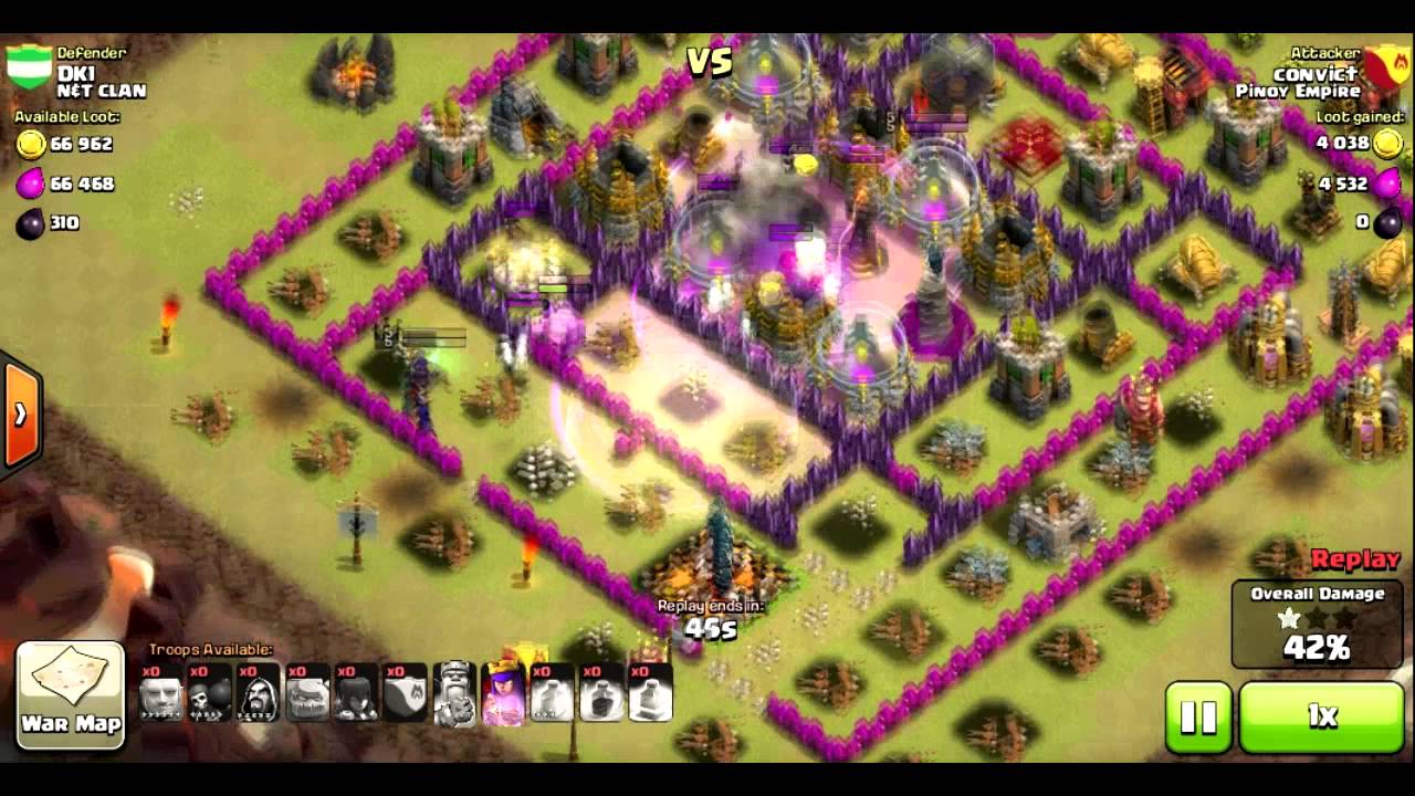 [CoC] Clan War #34 - 40 vs 40