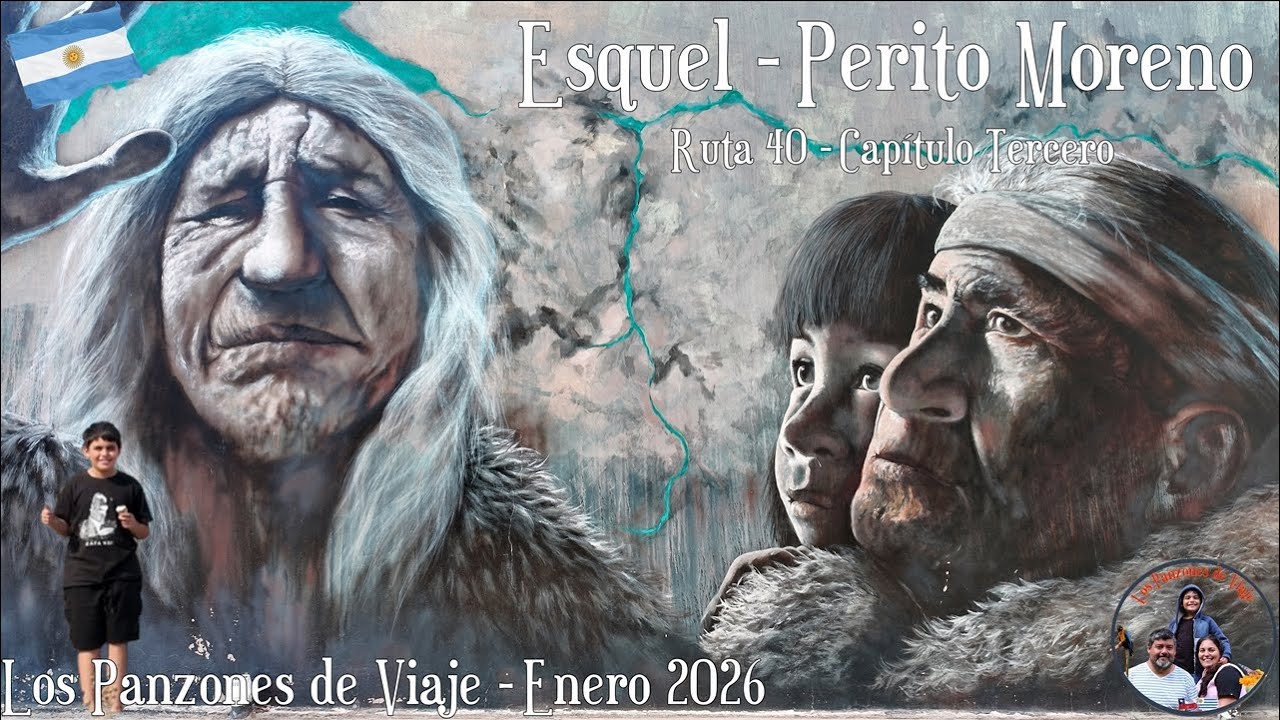 Esquel - Perito Moreno - Ruta 40 en Argentina