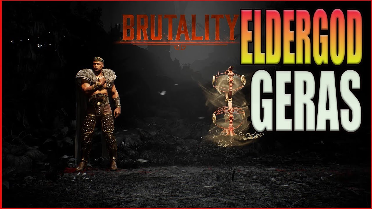 🔥MK1🔥THIS ELDER GOD GERAS IS OP🔥MORTAL KOMBAT 1🔥