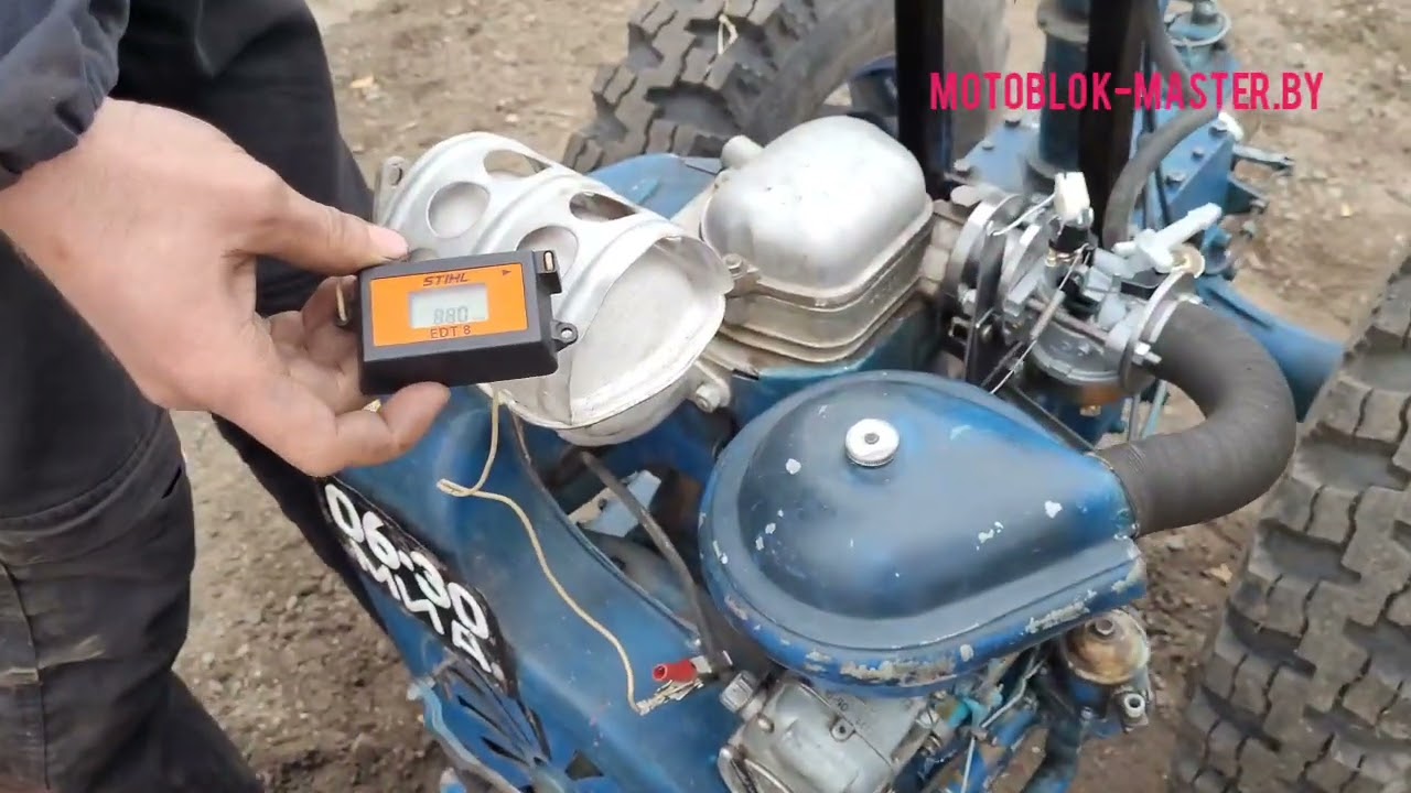 Тест карбюратора GX390( конструкция Андрея Романкевича)на двигателе УД-15!#уд15#карбюрторК16М#К45М3