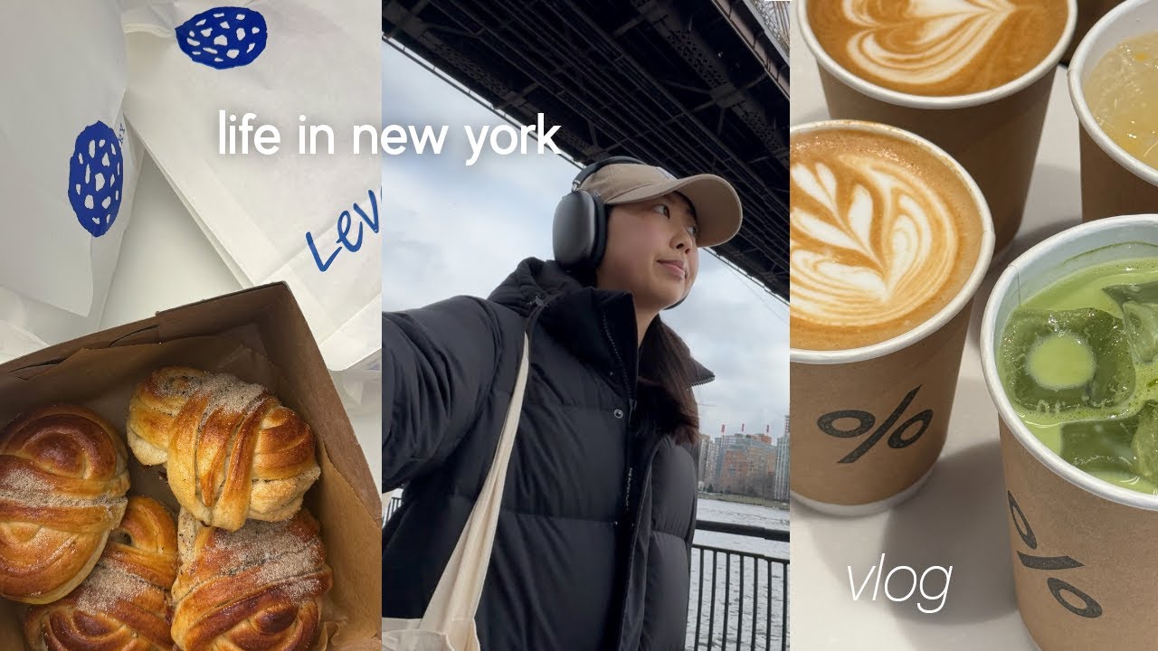 nyc vlog | solo dates, study cafes, brunch, korean food, reuniting with friends, trying new places