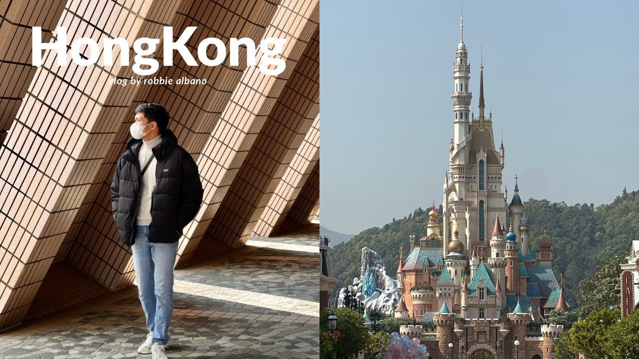 HONGKONG VLOG | CAUSEWAY BAY & TSIM SHA TSUI EATS  + DISNEYLAND!