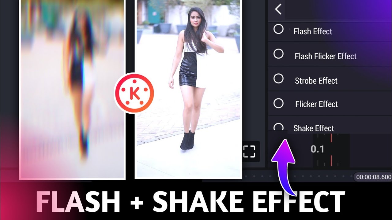 Kinemaster Flash Effect Video Editing + Slow Motion | Cinematic Flash Effect Video Editing Tutorial