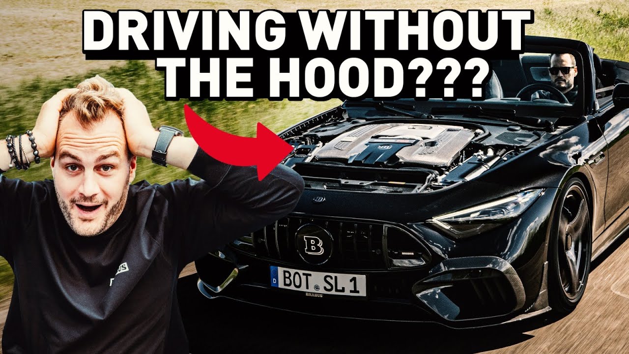 THE SL IS BACK! 😎 | *FIRST DRIVE* BRABUS 750 Bodo Buschmann Edition! #VLOG
