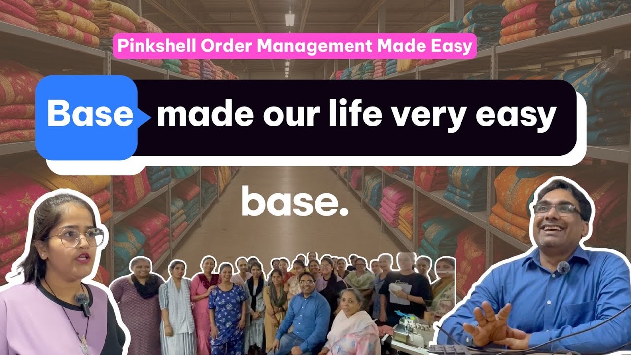 How Base India Helped Pinkshell Scale Fast. Case Study.