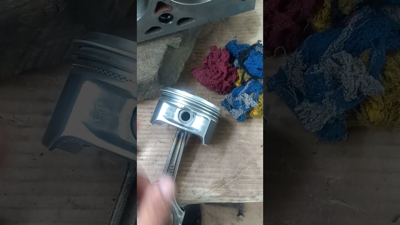 Montagem pistões virabrequim e bielas motor zetec rocan 1.6 ecosport 2008