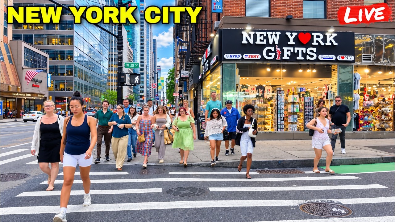 IRL New York City Saturday Evening Walk In Manhattan (08th August 2026)