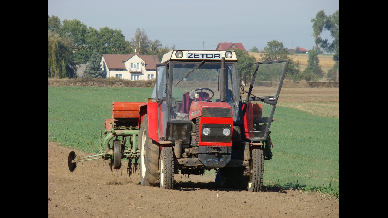 Siew Pszenicy 2012 Zetor 8111