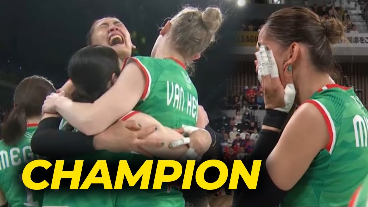 Jaja Santiago (Sachi Minowa) finally wins the Championship in Japan SV League