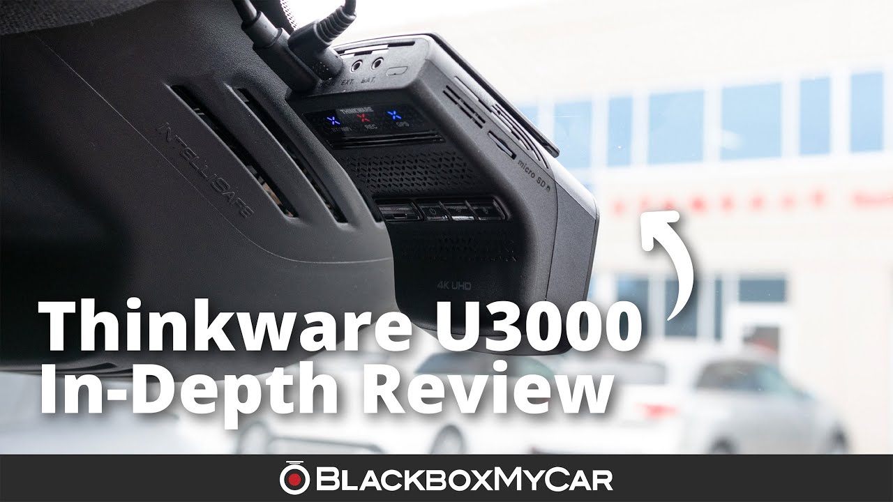 Двухканальный видеорегистратор Thinkware U3000 4K UHD | Подробный обзор | BlackboxMyCar