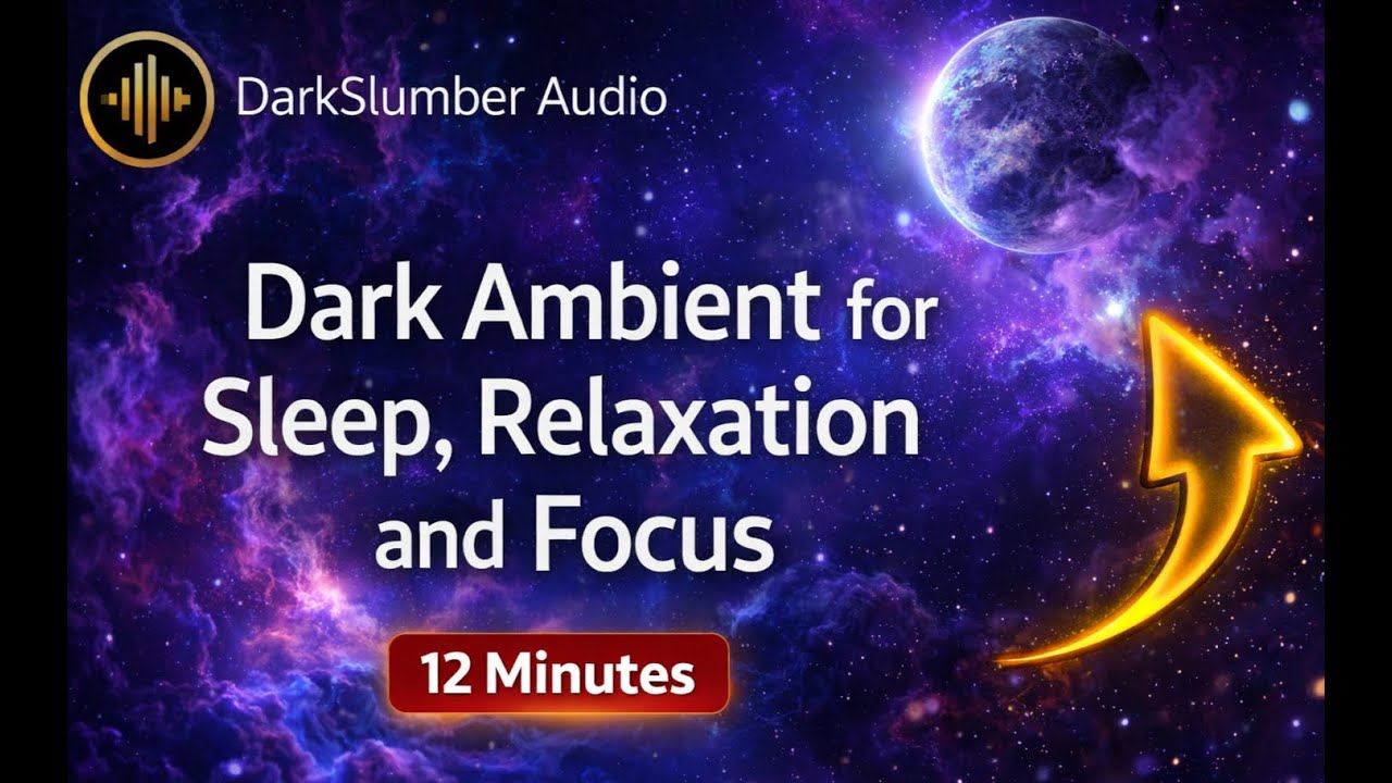 Purple Nebula Ambient for Sleep, Relaxation and Focus (12 Minutes)