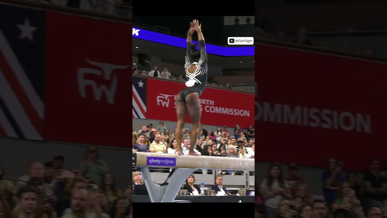 Simone Biles: Balance Beam at 2024 Xfinity U.S. Championships 🥇