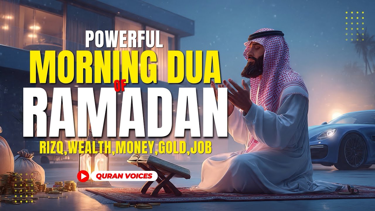 Powerful Morning Dua for Rizq 🌅 Emotional Recitation for Wealth, Peace & Allah’s Mercy