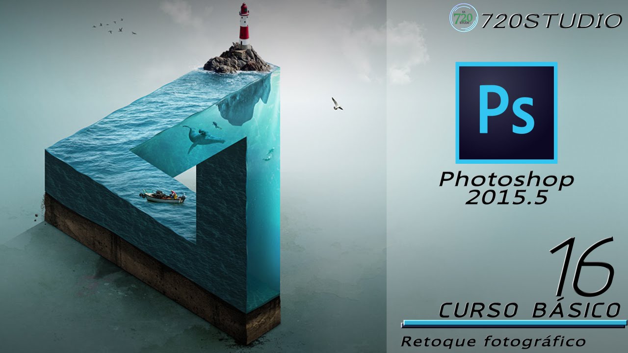 Photoshop 2015 - Retoque fotografico básico - Tutorial básico 16 - En Español