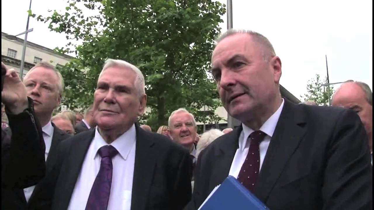 The scene at James McConnell 2nd court hearing