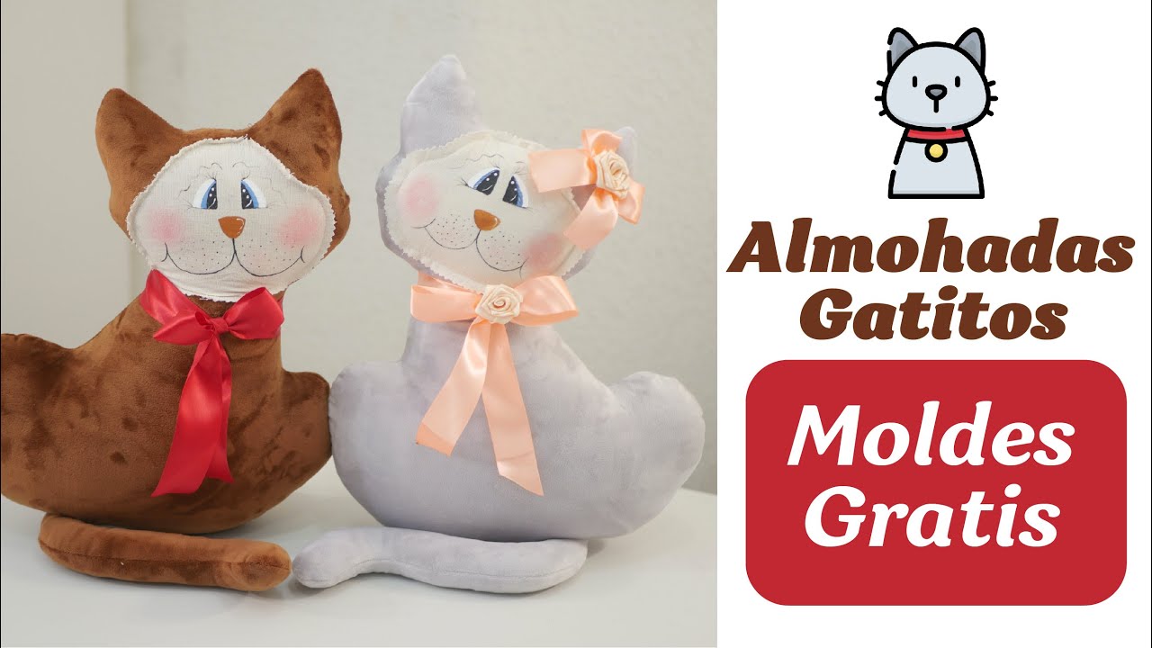 #Tutorial - Almohadas Gatitos 😺🐈