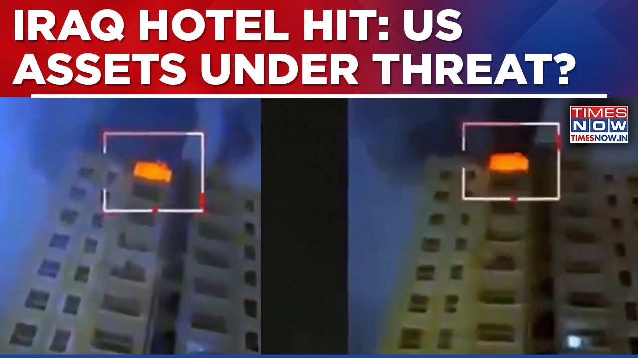 Iraq Blast: Explosion Rocks Erbil City | Drone Strike Hits Hotel Where American Troops Were Staying