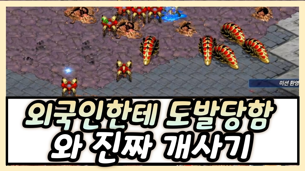 외국인한테 도발 당했습니다 