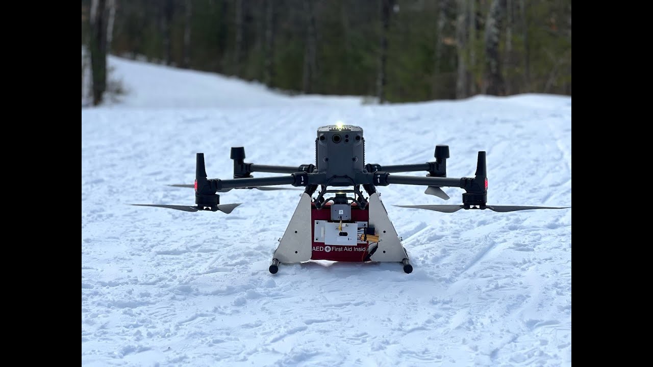 UW-Madison Engineering - Birkie AED Delivery by Drone
