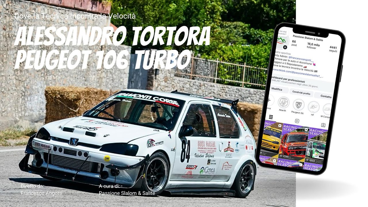 Alessandro Tortora | Peugeot 106 Turbo | Sound e Flat Out
