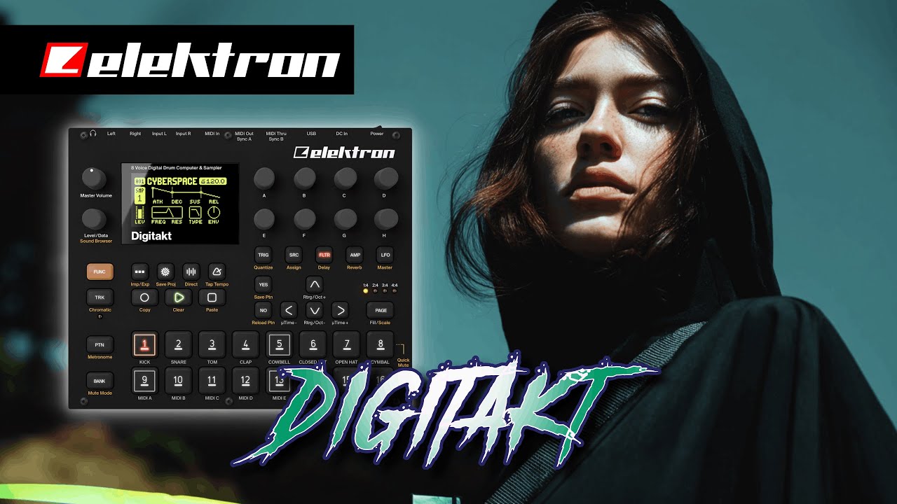 🔥 ELEKTRON DIGITAKT TECHNO PROJECT #18 🔥 16 Powerful Techno Patterns | MKI / MKII 🎛️