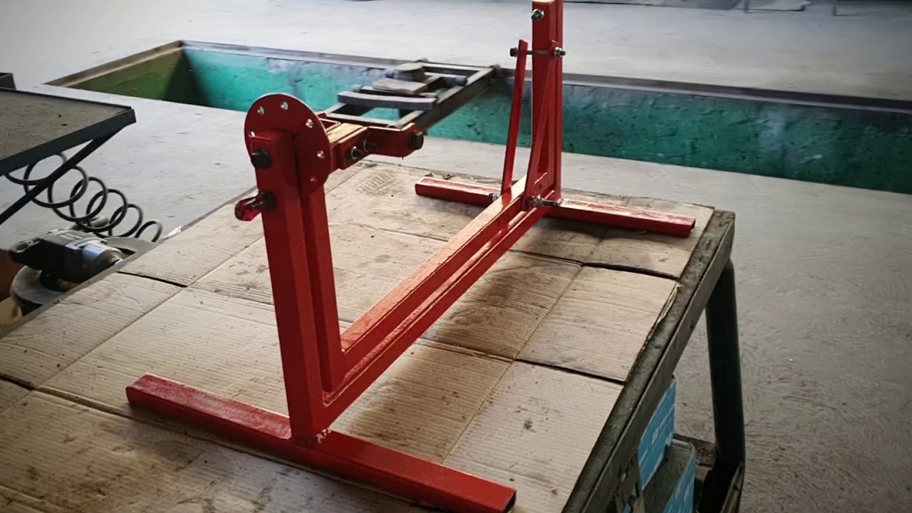 Dirt Bike Engine Stand At Home