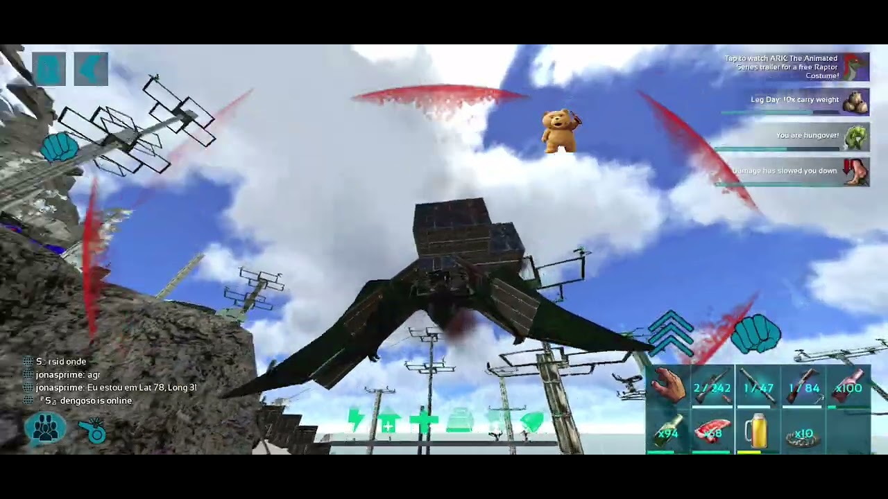 Ark Mobile Grap And Raid base🦖