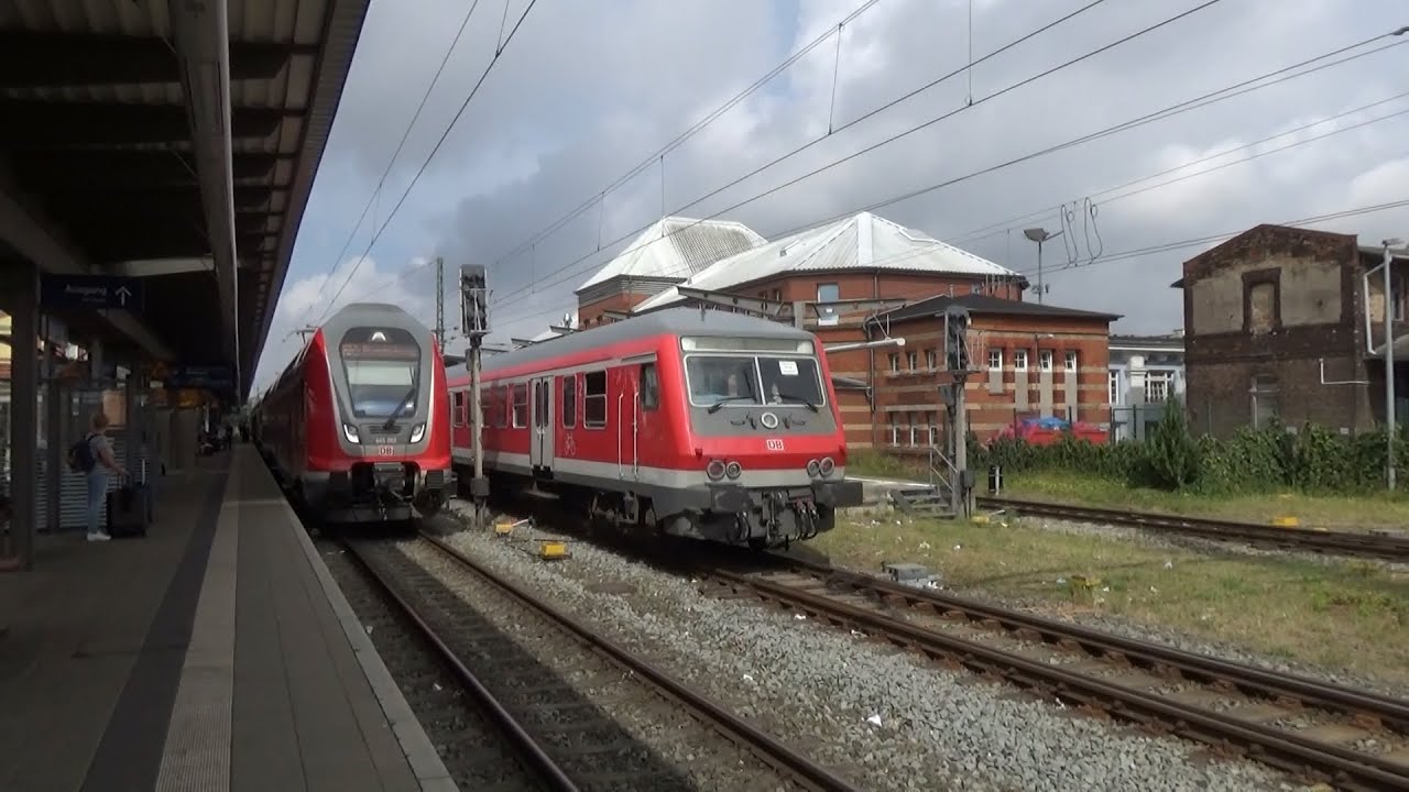 Zugverkehr in Rostock Hbf #2