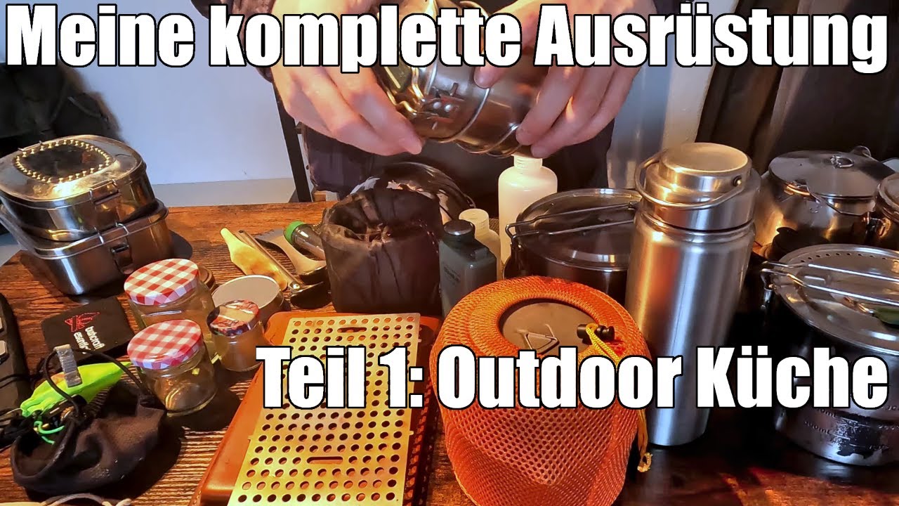Meine Ausrüstung 2022 - Teil 1: Outdoor Küche | Gear Loadout