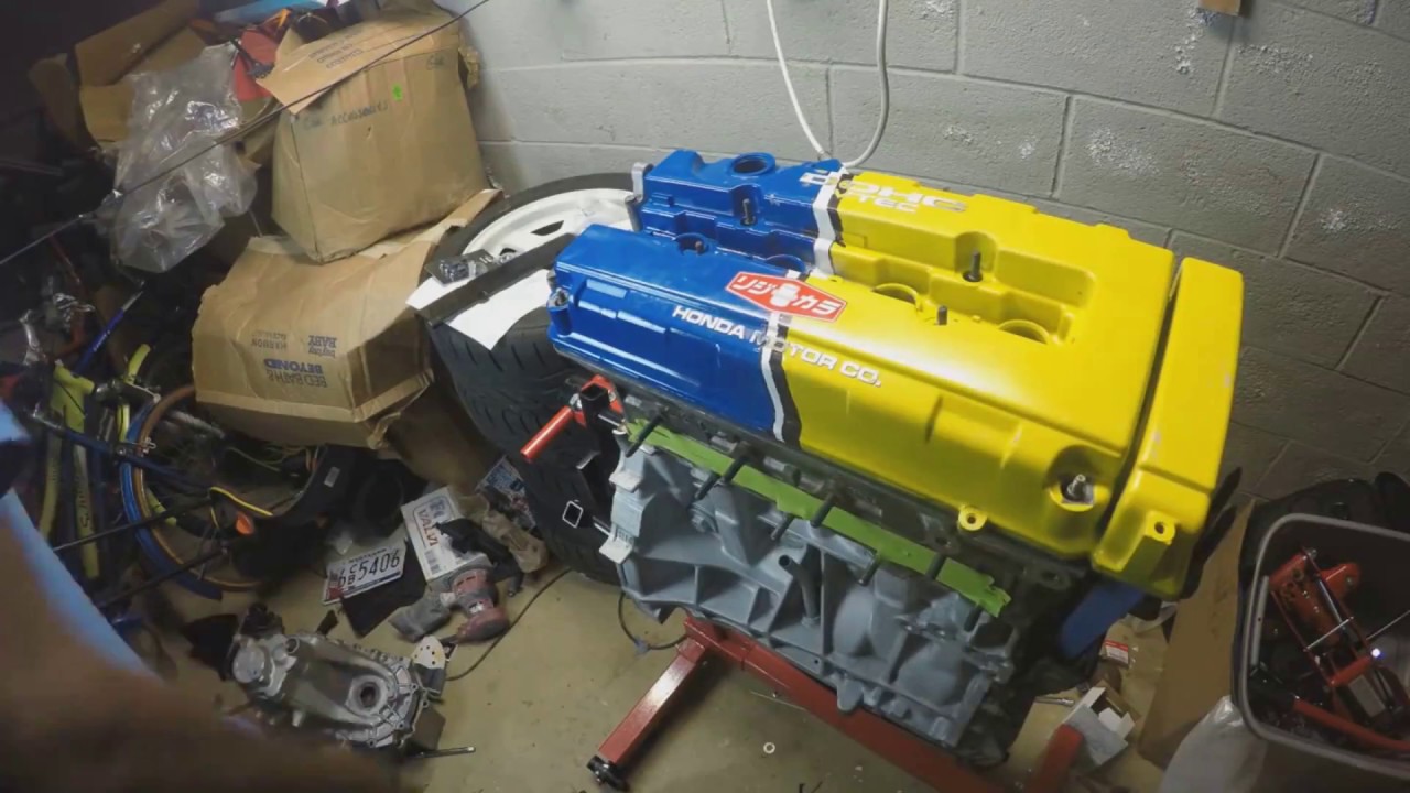 How To Rebuild a B Series Engine (For The First TIme)