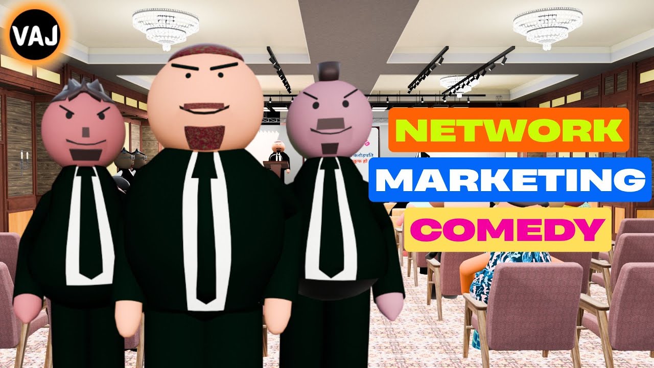Network Marketing Comedy | MLM | Vick Animated Jokes | VAJ