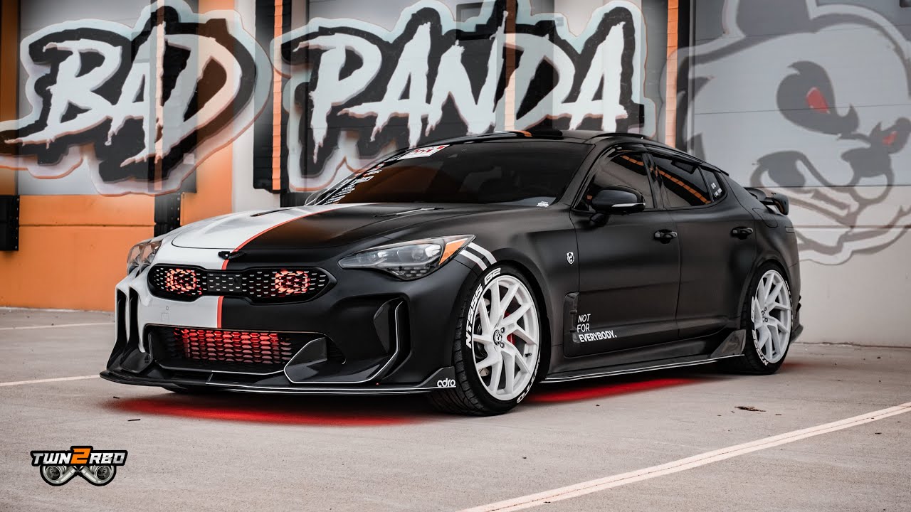 This KIA STINGER GT2 is IMPRESSIVELY BUILT! The “BAD PANDA” Reveals EVERY MOD! 🐼 🔥