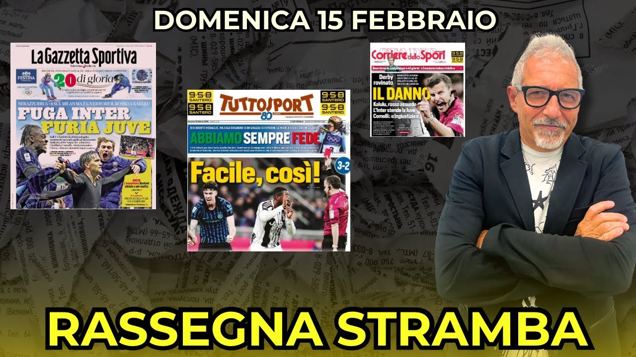 INADEGUATI 🫵 GRAVE ERRORE 🫵 DERBY FALSATO 🫵 E CHI SI ATTACCA ...