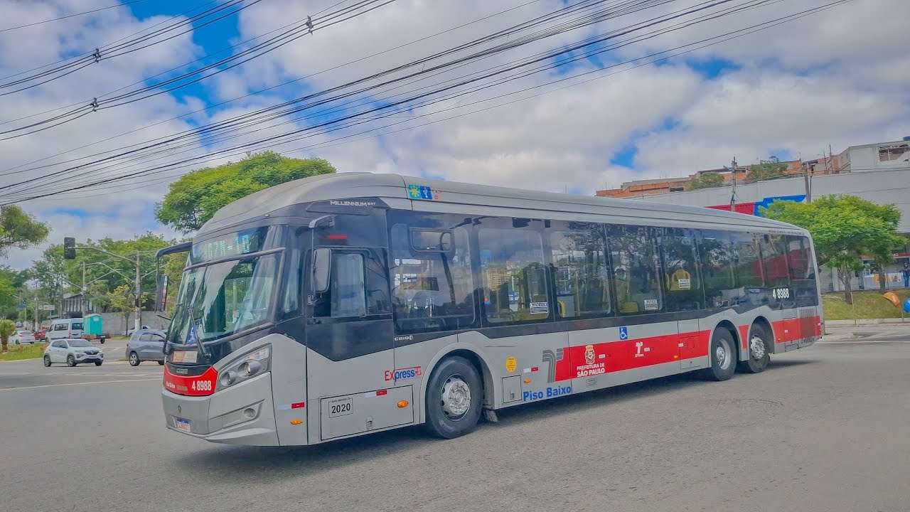 Terminal Cidade Tiradentes - Movimentação de Ônibus (Vídeo 5)