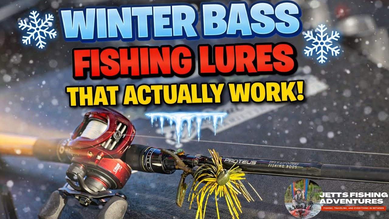 Winter Bass Fishing Lures That Actually Work!!! 