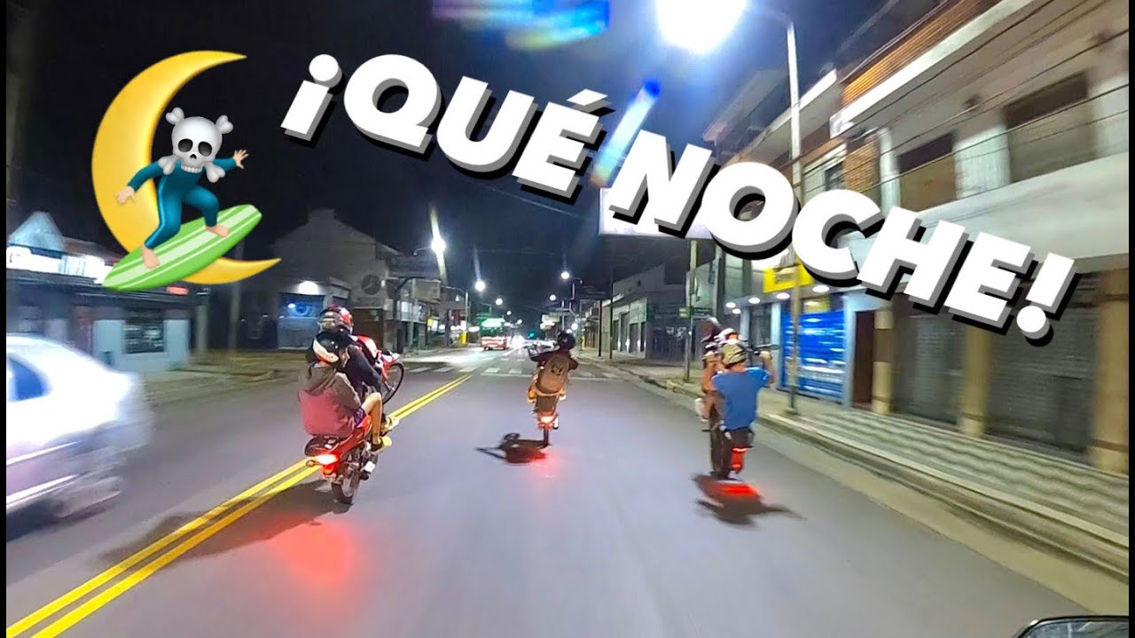 ¡¡NOCTURNO EN 1 RUEDA!! | SON TODOS RE MANIJAS ​🥵​