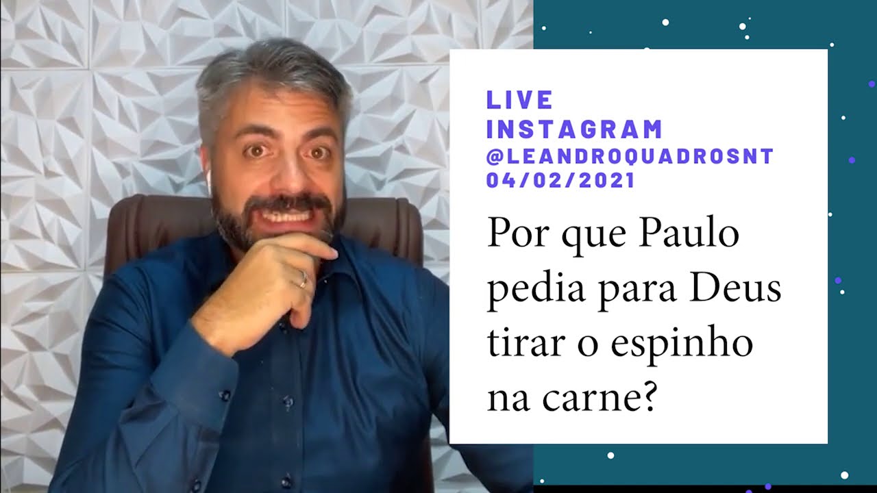 PERGUNTAS e RESPOSTAS: Lilith, Espinho da Carne, Esposa de Caim, O diabo no Existe - Leandro Quadros