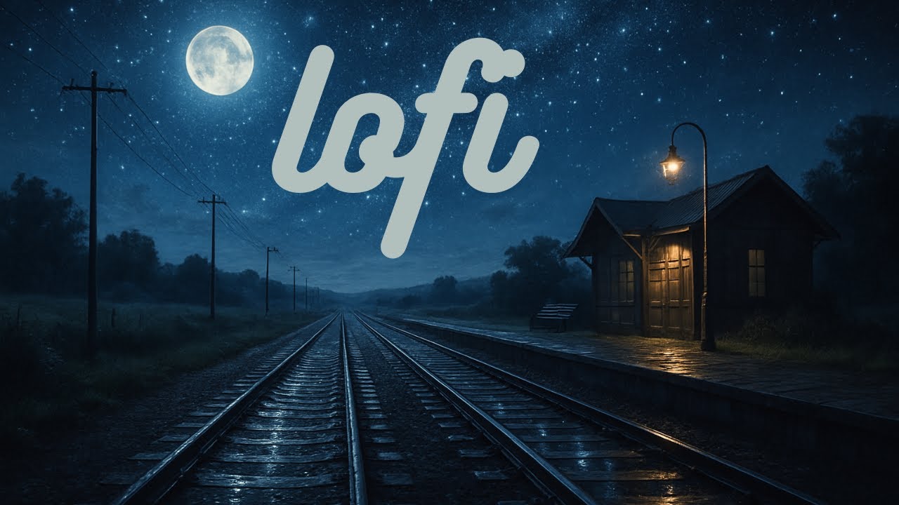 Lofi While Moonlight Pools Between The Rails