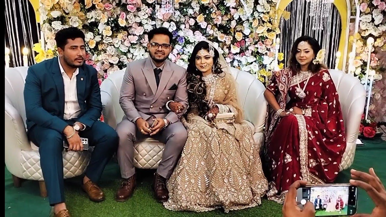 Sajjad vaiar Reception party..  #samirsathi #receptionparty 