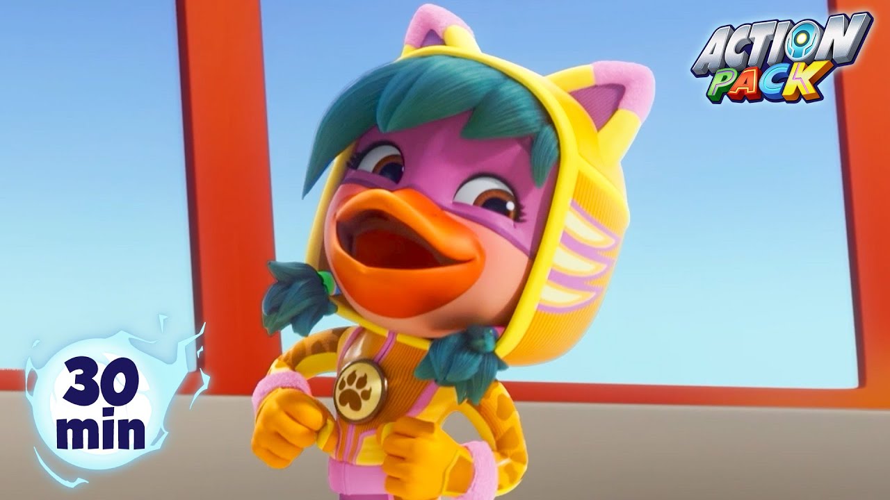 🦆 A Quack Of A Good Time 🦆 | ACTION PACK | Kids TV Shows | Cartoons For Kids | Fun Anime