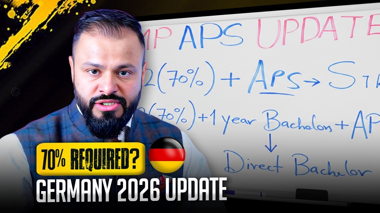 APS Update: How to Study in Germany with Less Than 70% Marks!